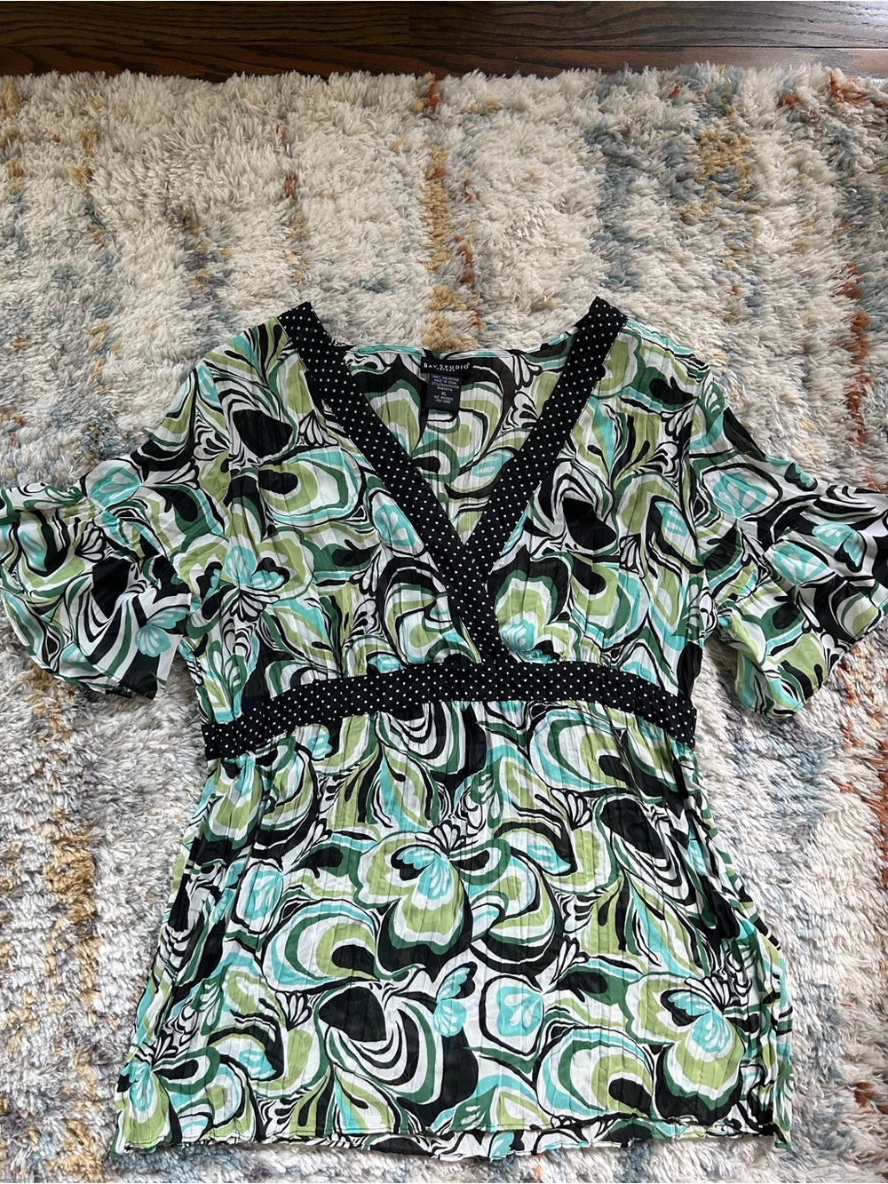 Y2K patterned top